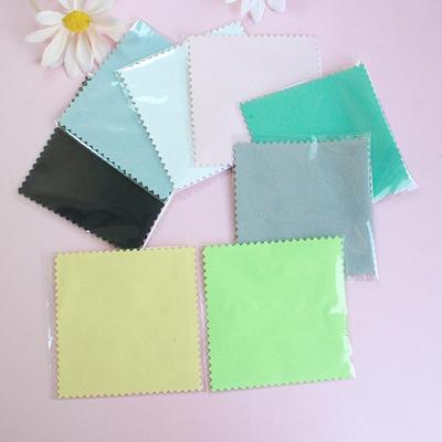 Jewelry Cleaning Silver Polishing Cloth with Deerskin Velvet – Custom Logo Available