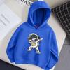 Children's Sweater Astronaut Cartoon Print Hoodie Girl Winter Clothing Long-sleeved Coat Children's Sweatshirt