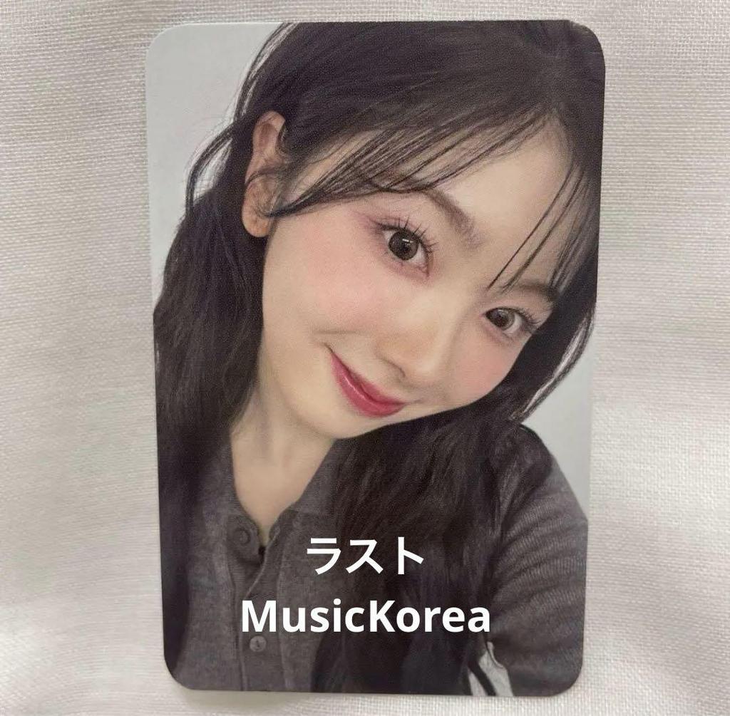 [USED] NIZIU Miihi MusicKorea Bonus LOVELINE