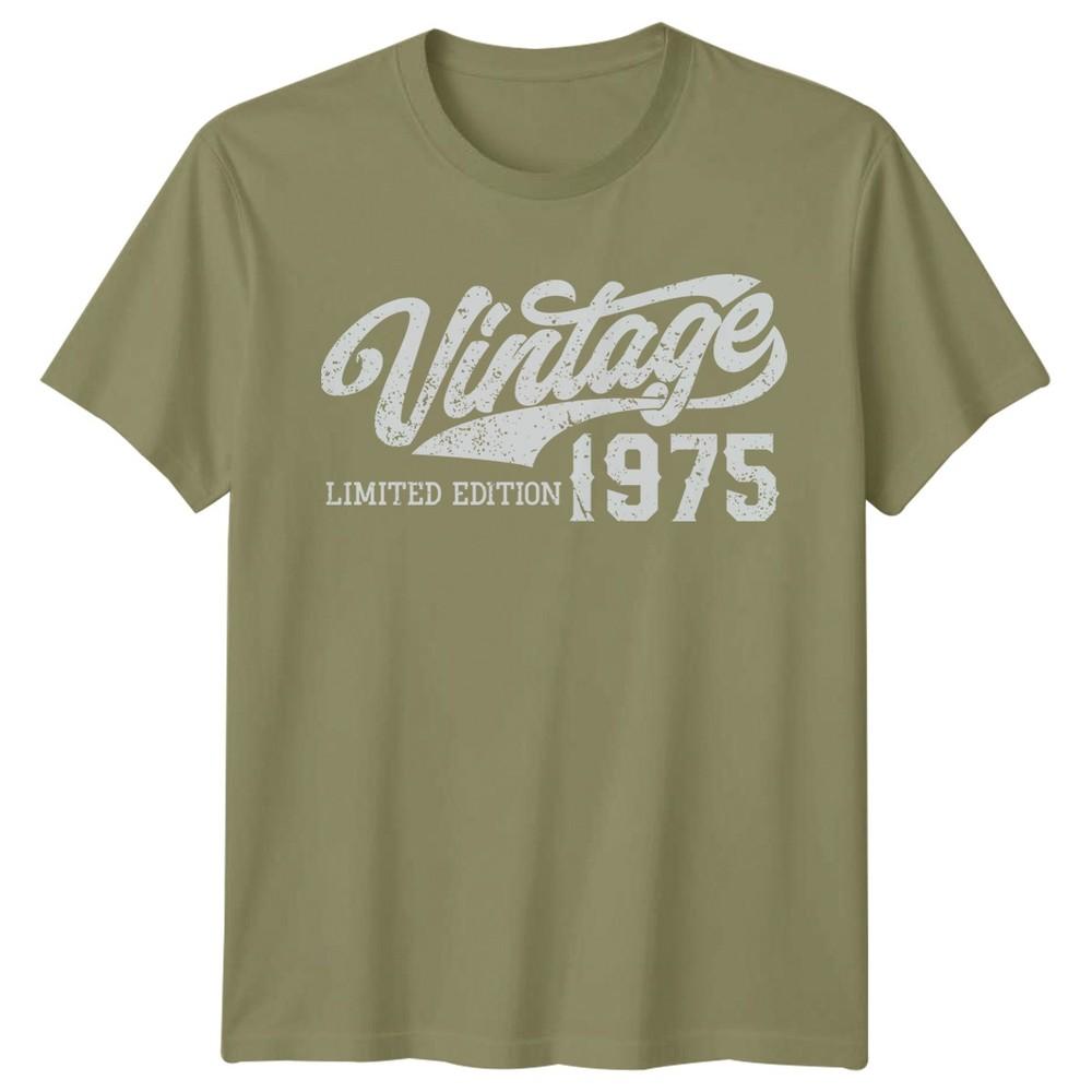 Vintage 1975 Limited Edition 51st Birthday Gift Unisexs TShirt fiftyone Year Old