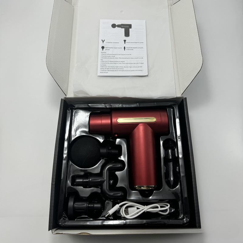 Kleine Faszienpistole, tragbares Mini-Muskelentspannung, Nackenmassagegerät, MINI-EMO-Massagepistole für Frauen