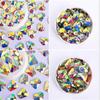 Hand-Sewn Water Drop Resin Rhinestones Brooches - Vintage DIY Clothing Accessories