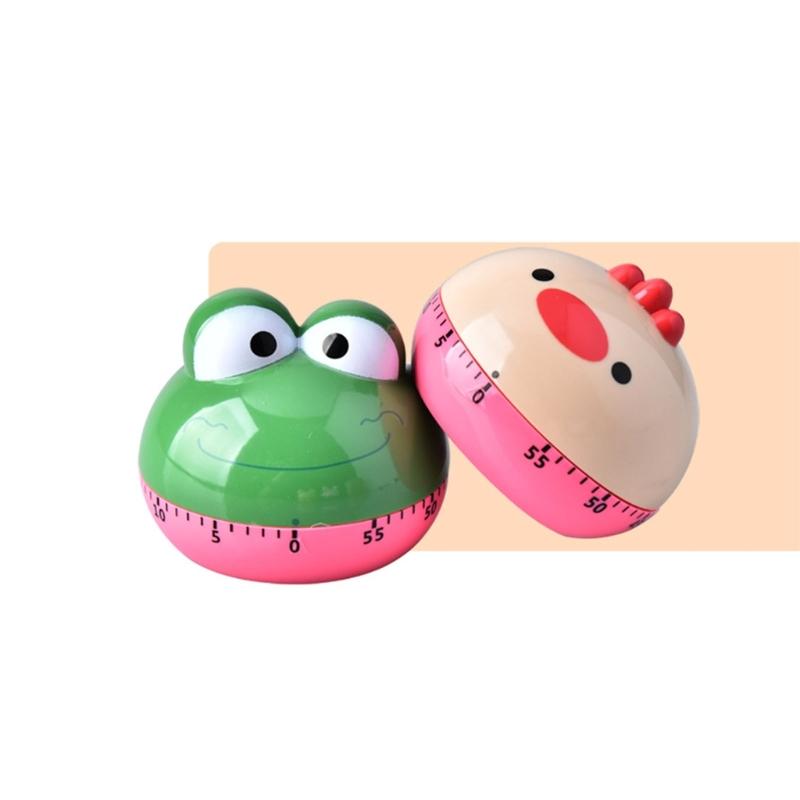 Tierform-Erinnerer Lautklingender Mechanischer Timer Neujahrsgeschenk Kind Küche Niedlicher Party-Timer zum Kochen Lesen Sport