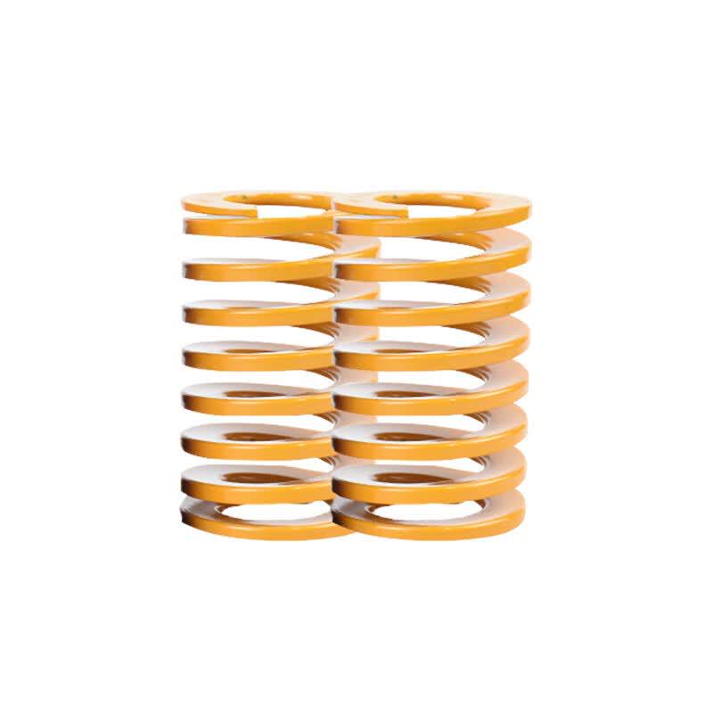 Weiruijia 65Mn Yellow Flat Wire Compression Spring жёлтый