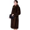 Utumn and Winter Imitation Mink Coat Women's Whole Mink Coat Long Women's Mink Coat Mink Fur Women's Winter