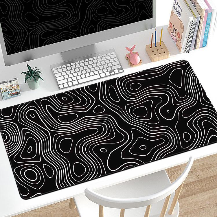Mousepad Home Computer Table Large Pc Mouse Pad Art Keyboard Mause Rug Desk Mat Office Accessories