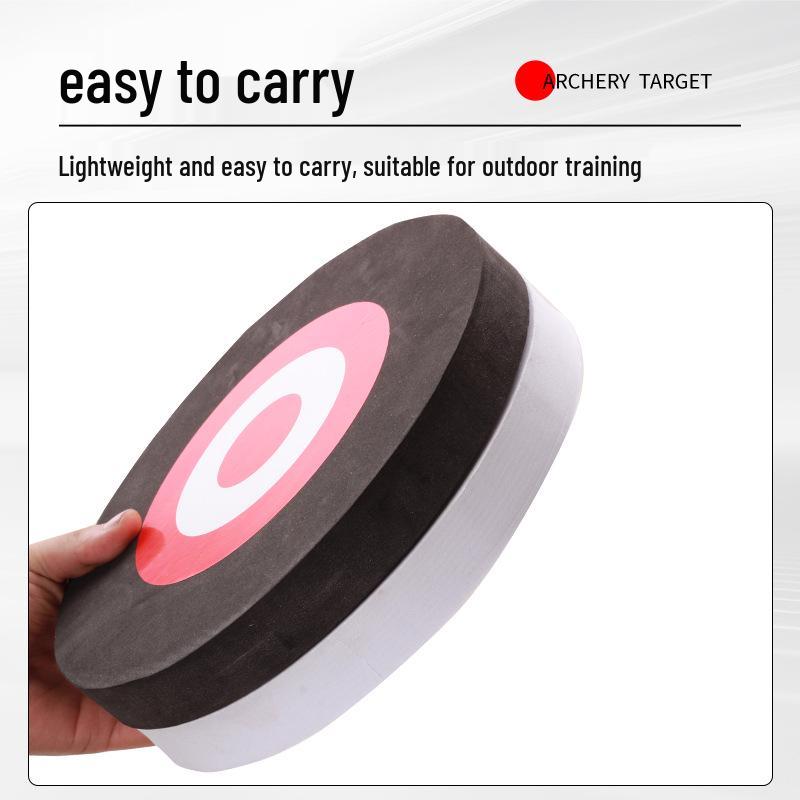 Frisbee Archery EVA Moving Foam Target for Outdoor Bow Training
