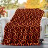1pc The shining Outdoor Blanket - Throw Blanket, Soft , Flannel Blankets, Living Room, Travel, Camping c1209092