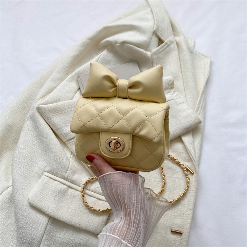 Stylish Girl's Mini Crossbody Bag Chic Chain Shoulder Purse For Little Fashionistas