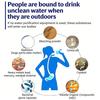Outdoor Water Purifier Survival Water Filter Compact Portable Purifier For Camping Hiking Emergency Preparedness Water Purifier