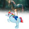 Blue Inflatable Unicorn Costumes Adults Child Christmas Halloween Dress Up Gift