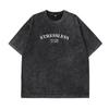 Hirsionsan Y2k Quality Oversized Washed T Shirt Women Men Vintage Print T-shirts Streetwear Wash Tee Girl Luxury