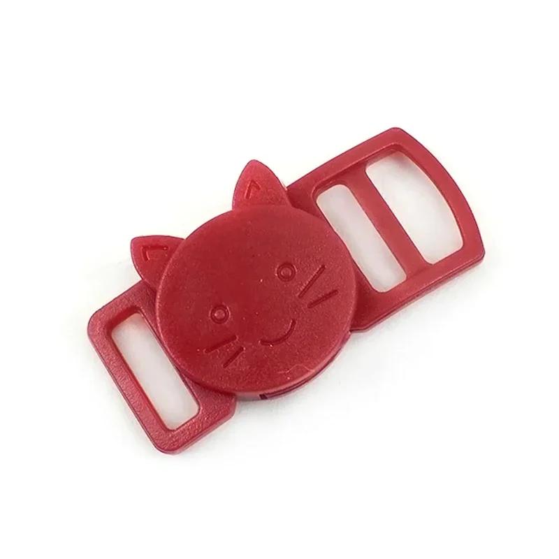 50/100/200Pcs Meetee 10mm Plastic Quick Side Release Buckle Adjustable Safety Clasp Cat Dog Collar Webbing Strap Hook Accessory