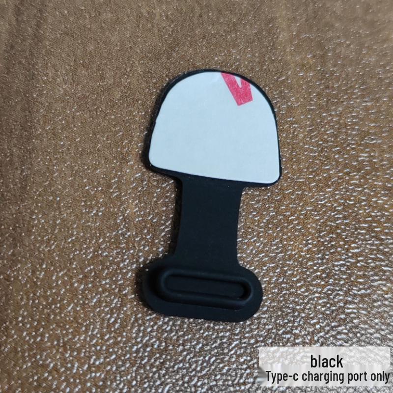 

Силиконовая заглушка от пыли Type-C для зарядных устройств Android Type-C чёрный