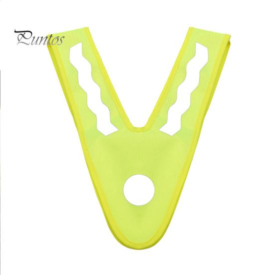 

Жилет на плечо V-образной формы, удобный в ношении, светоотражающая, дышащая, безопасная и стильная детская защитная одежда зелёный