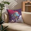 C-Celeste Game Funny Pillow Case Comfort Sofa Bed Silky elegant Invisible zipper Custom Decorative cushion cover