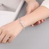 New Creative Fashion 925 Silver Jewelry Bracelets Crystal Female Cherry Flowers Handmade Bangles Gift SL059