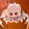 Love And Deepspace Game Character Plush Keychain Sylus Demon Wing Battle Suit Soft Mini Stuffed Doll Pendant For Fans Gift Girl