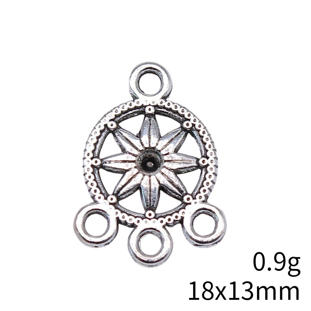 Graduation Accessories Women Round Multi-Hole Earring Connector Accessories Parts Clearance Sale Items Accessories For Girls