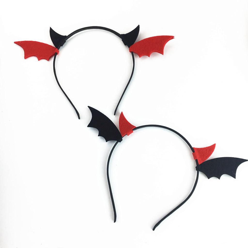 Bat Wing Headbands Halloween Bat Hair Bands Cosplay Party Creative Supplies