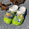 Zoccoli Grafite Cartoni Animati – Sandali da Spiaggia Unisex per Coppie, Scarpe Cave Traspiranti con Suola Morbida