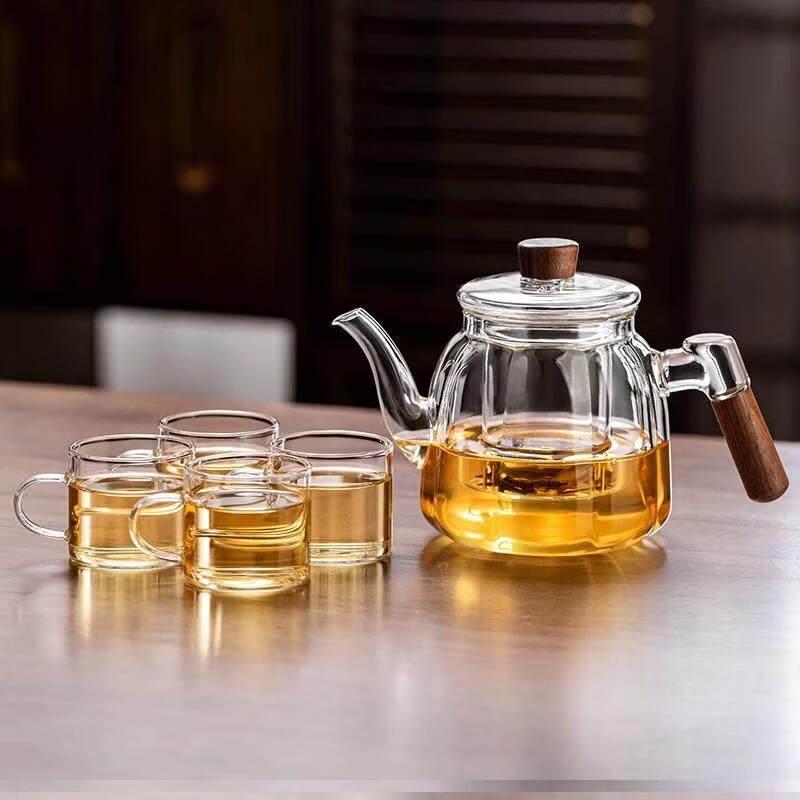 ZISIZ 2025 New Glass Steeping Teapot