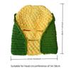 Novelty Knitted Maize Cob Hat for Winter Activity All Age Full Facecover Hat Fun Warm Balaclava Hat for Holiday Parties