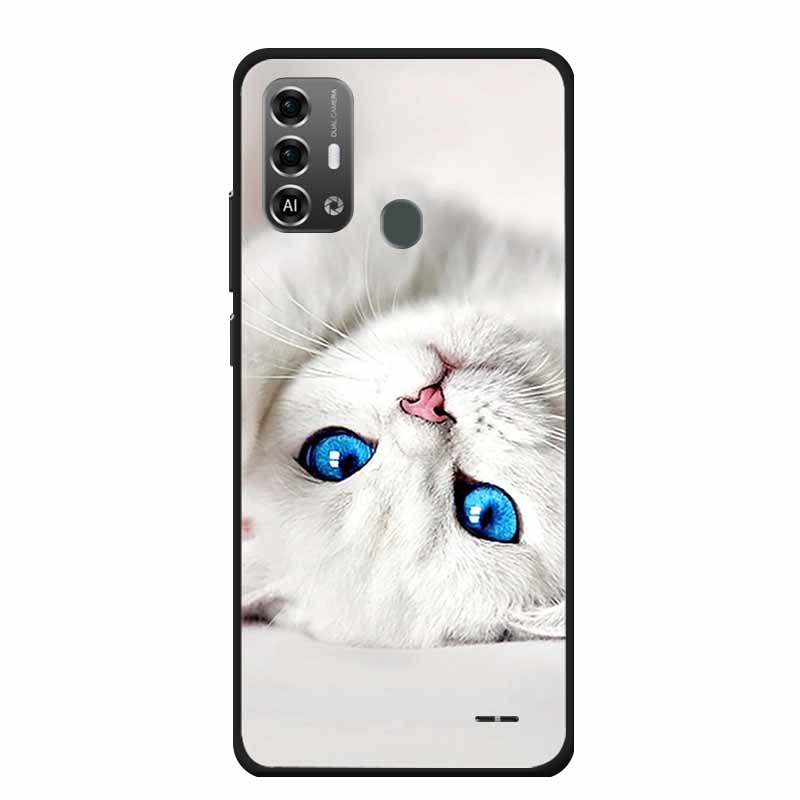 For ZTE Blade A53 Pro Case A53+ Fashion TPU Soft Protective Silicone Back Covers For ZTE Blade A53 Plus Animal Etui A53Pro Capas