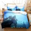 DmC Devil May Cry 3PCS Bedding Set Duvet Cover And Two Pillowcases Microfiber 3D Digital Print Game Bed Linens Home Decoration