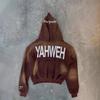 Y2K Letter Embroidery Hoodie Loose Fit Streetwear Casual Sweatshirt Women