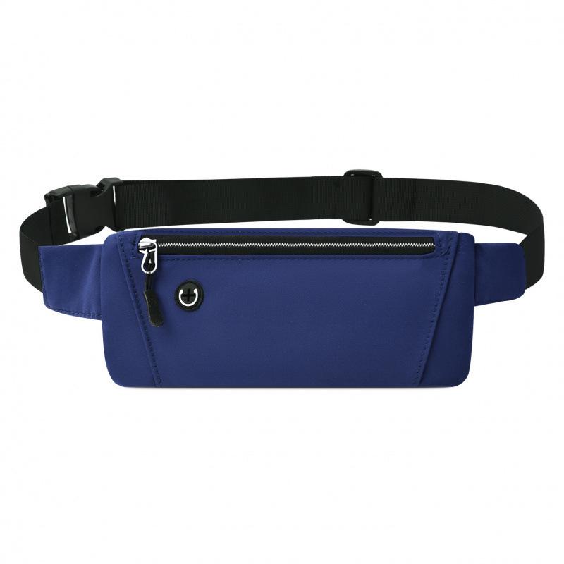 Multifunctional Waterproof Running Waist Bag for Men & Women - Elastic & Invisible Design for Fitness & Marathon.