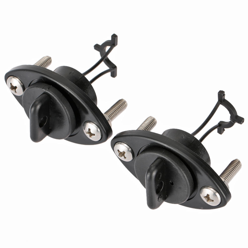 2 szt. Uniwersalny korek spustowy gwintu do łodzi kajakowej z 4 śrubami