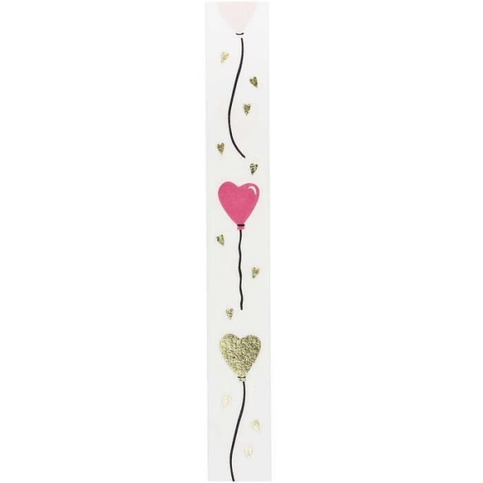 'Rico Design' Heart Balloon Adhesive Tape