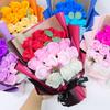 18 Rose Soap Flower Bouquet Gift Box for Qixi Valentine's Day