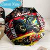 Custom Name Umbrella Sport Bike  Umbrella 8-Frame for Travel, Camping, Casual Lightweight Portable, Essential for Family Gifts