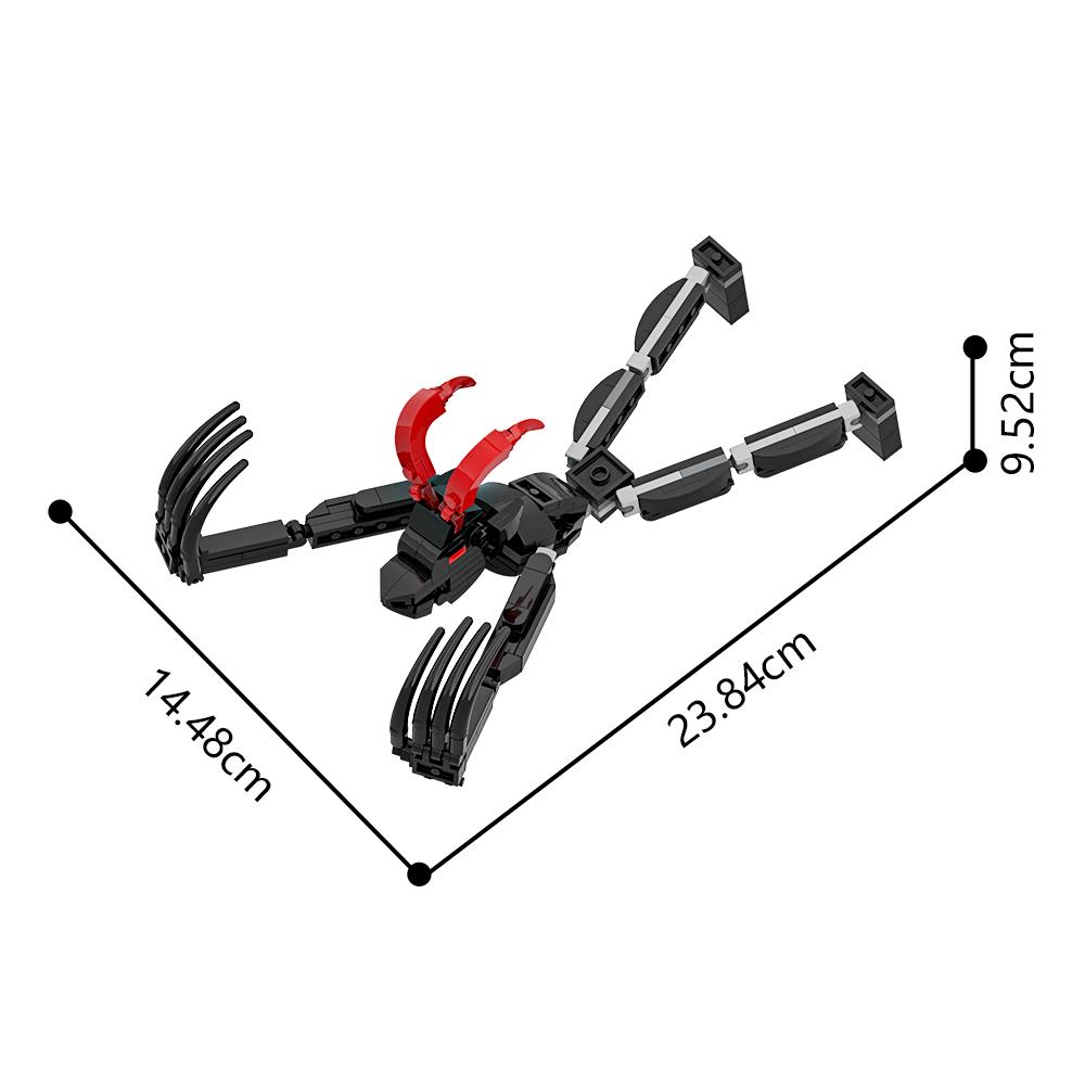 MOC Hot Game Robloxes Grace Figure Model Building Blocks Entities Dozer Slight Gallery Elkman Monster Doll Bricks Toy Gift