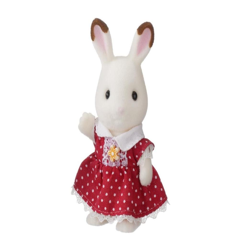 Sylvanian Families Doll Furniture Set Chocolat Rabbit GirlFurniture DF-10 ST Mark Certified 3 Years Up Toy Dollhouse EPOCH