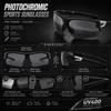 Sports Sunglasses Men Women UV400 Protection Lightweight Wrap Around Cycling Driving Fishing Outdoor Shades