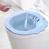 Comfortable Hip Bath for Toilet Seat - Portable Soaking Basin Women