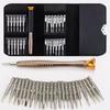 25 in 1 Screwdriver Set with Case Aluminum Alloy Bits Multi-Functional Precision Repair Toolkit
