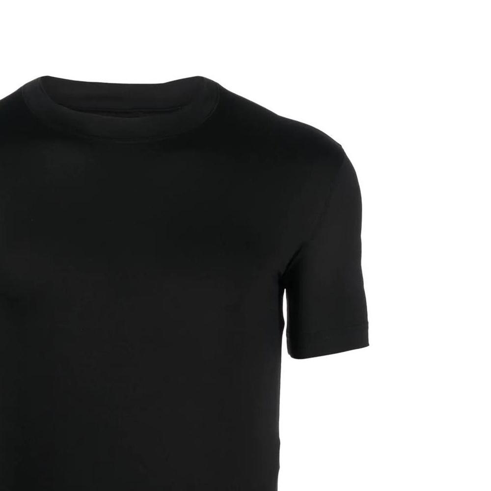 Balenciaga Super Tight Shiny Fitted T-Shirt 'Black' Men's 720458TNVI21000