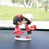 Car Accessories Interior Woman Ornament Cute Creative Desktop Couple Valentine's Day Present Car Center Console Decoration