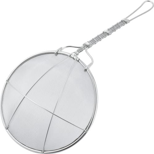 Wahei Freiz Cookware Strainer, Dashi-age, Mido, 18cm, Fine Mesh, P-Handle, 18-8 Stainless Steel, AD-691