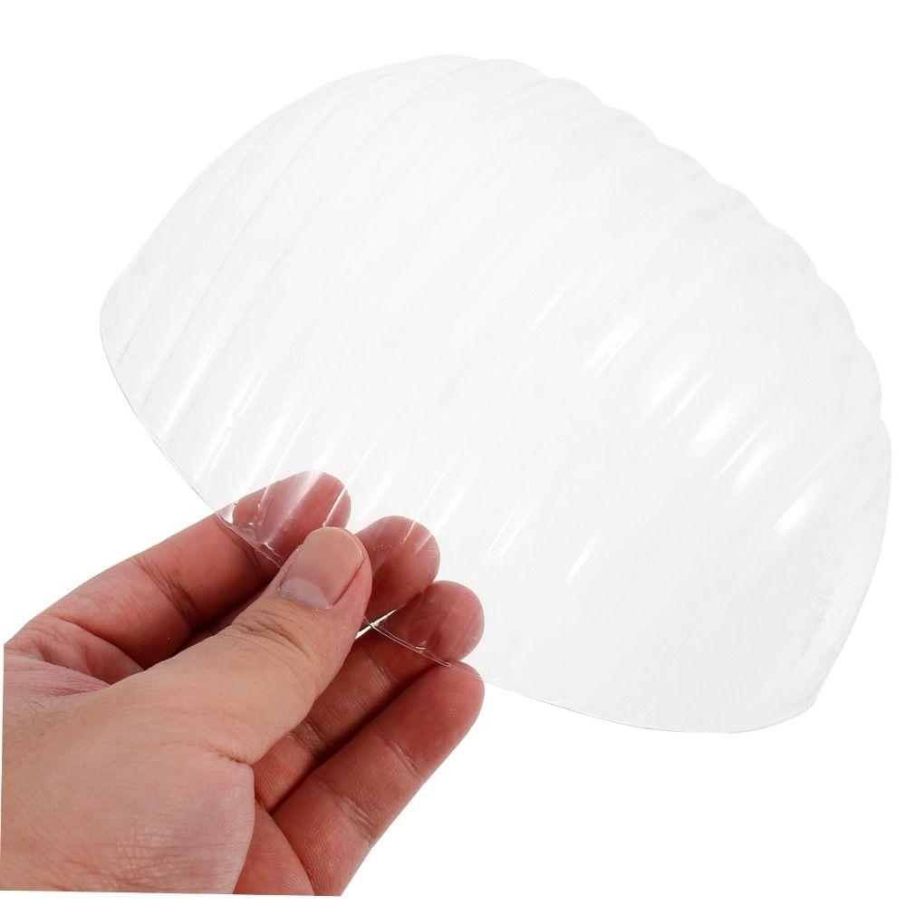 10Pcs Hat Shaper Baseball Cap Inner Support Stands Clear PVC Hat Insert for Baseball Cap Lightweight Protective Frame