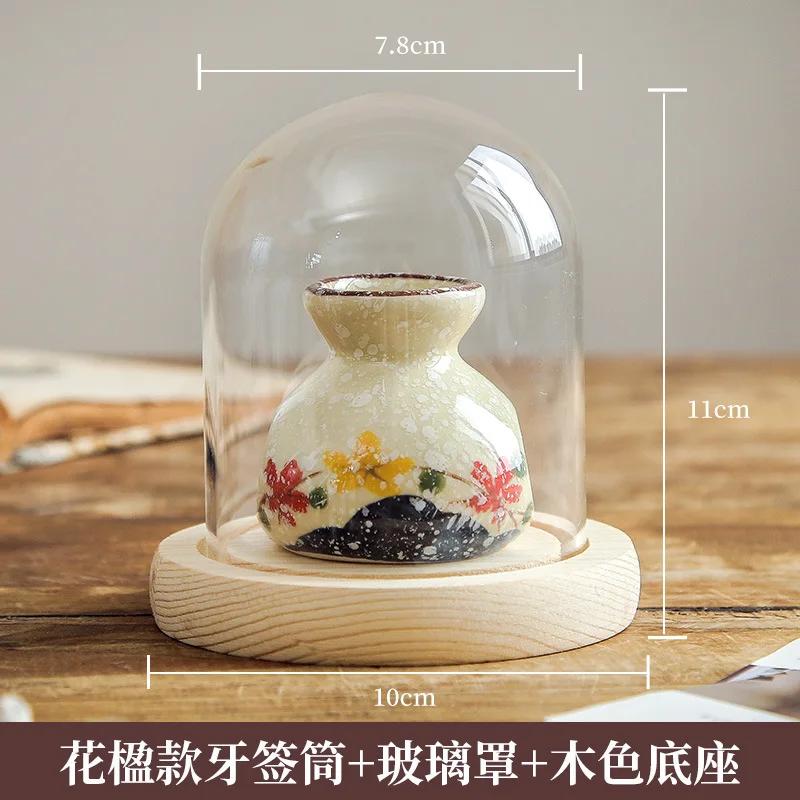 Personalizovaná krabička na párátka Domácí lehký luxusní keramický držák na párátka Kreativní hotelový catering Komerční nádobka na vatové tyčinky