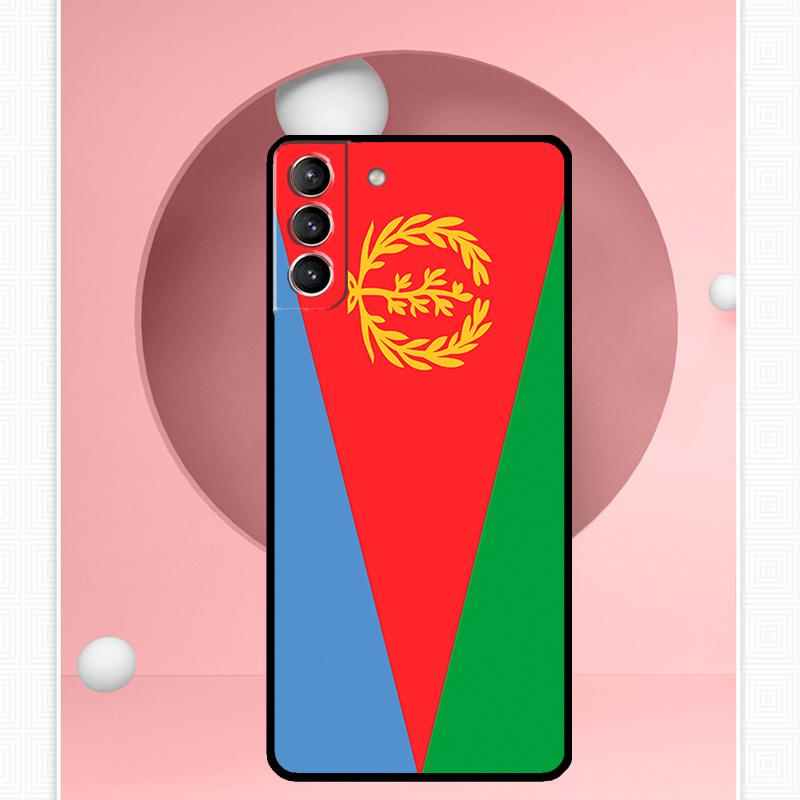 

Eritrea Flag Case For Samsung Galaxy S25 Ultra S20 S21 S22 S23 S24 Plus S9 S10 S24 FE S25 FE Cover Funda Galaxy S22