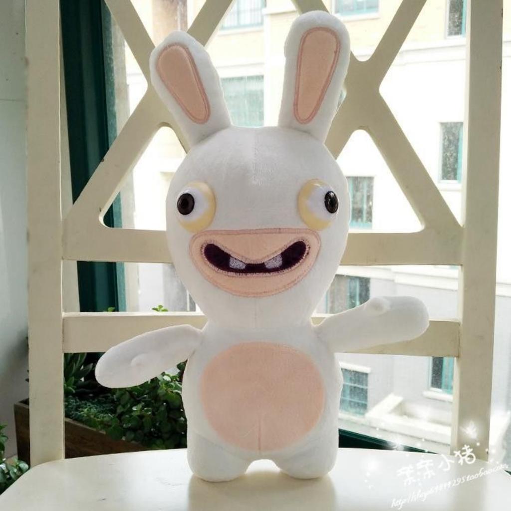 Bucktooth Rabbit Doll Crazy Rabbit Plush Toy Rag Doll