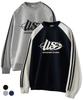 UNTAPPED STUDIO Us Track Sporty Oversized Sweatshirt 3 Colors