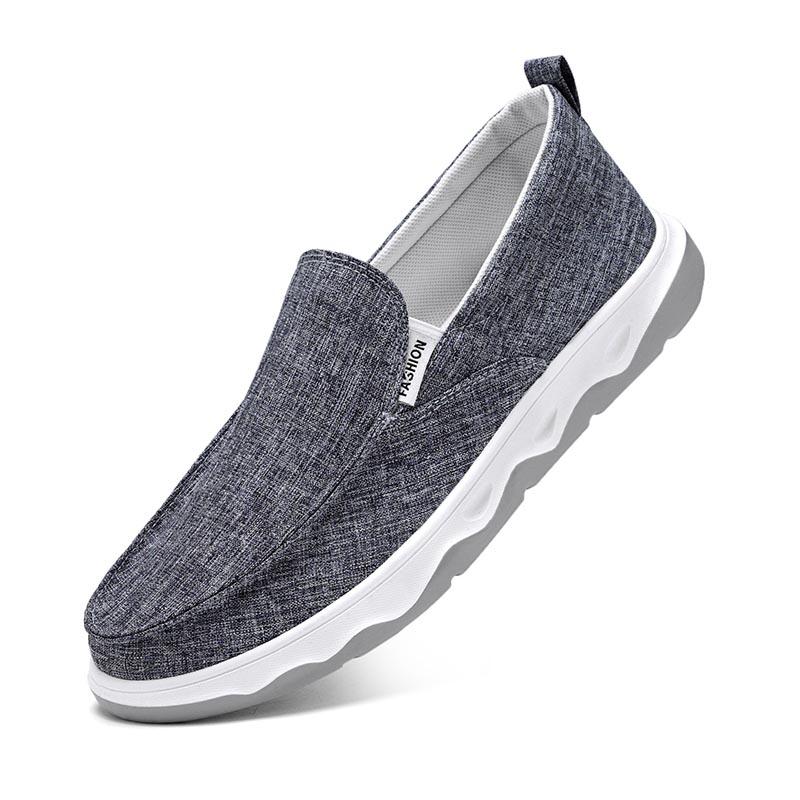 

Модная мужская повседневная обувь, мужские мокасины, новые весенние туфли на плоской подошве, мужская дышащая повседневная обувь, нескользящая обувь, мокасины, большой размер 44 39 синий