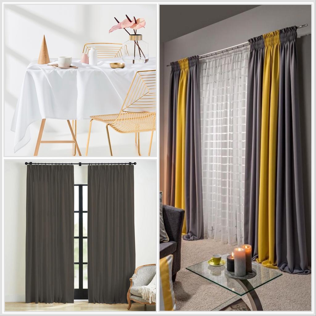 Panama Fabric Width 280 Cm Dark Gray